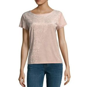 NWT City Streets Velvet Shirt